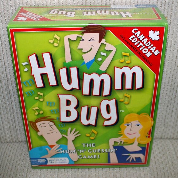3/$55❤️new sealed Humm Bug Canadian Edition The Hum 'N' Guessin' Music Song Game - Picture 3 of 7